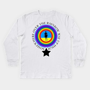 Over The Rainbow Kids Long Sleeve T-Shirt